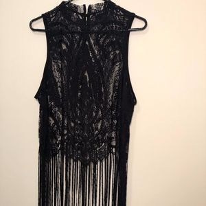 Torrid Fringe/ Lace Tank.